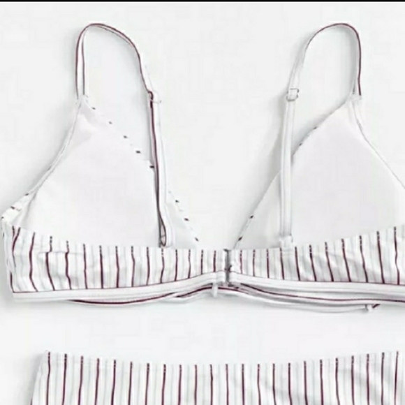 Venice stripe swim suit bikini - Picture 4 of 13